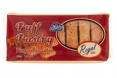 Przejdź do produktu Regal Puff Pastry Sweet Finger Biscuits 200g