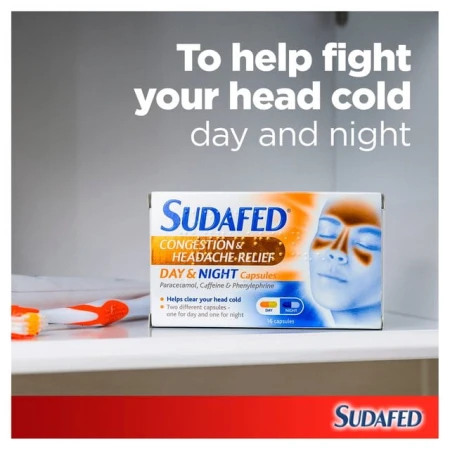 Sudafed Congestion Headache Relief Day &amp; Night Capsules 16 per pack 4.jpg