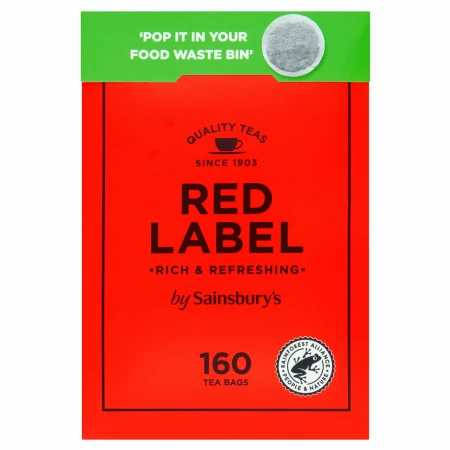 Sainsbury's Red Label Tea Bags x160 500g.jpg