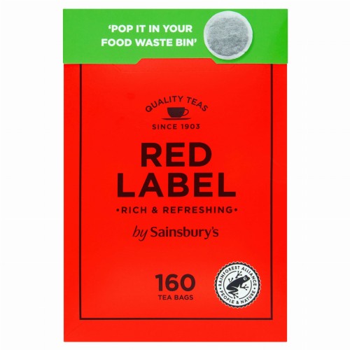 Przejdź do produktu Sainsbury's Red Label Tea 160 Bags 500g