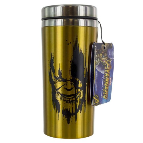 Przejdź do produktu Marvel Avengers Infinity War Thanos Doube Walled Stainless Steel Travel Mug 450ml - TYLKO 1 DOSTĘPNY 