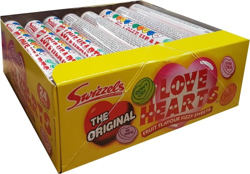 Przejdź do produktu Swizzels Matlow Giant Love Hearts 24 x 39g