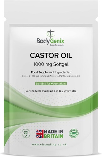 Przejdź do produktu Bodyegnix Castor Oil Anti-Inflammatory Immune System 1000mg Softgel 30 Capsules