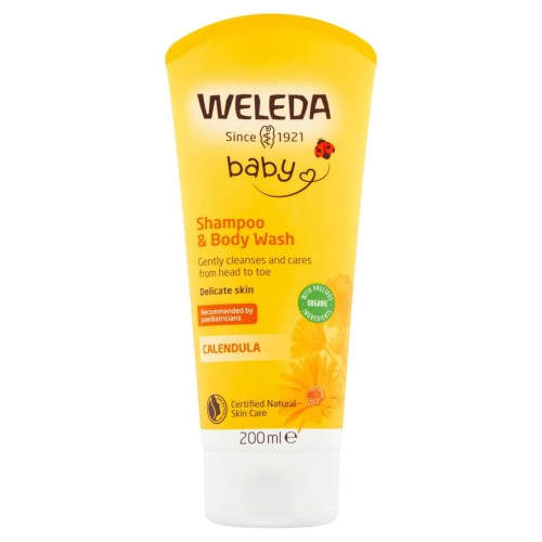 Przejdź do produktu Weleda Baby Natural Calendula Vegan Shampoo & Body Wash 200ml