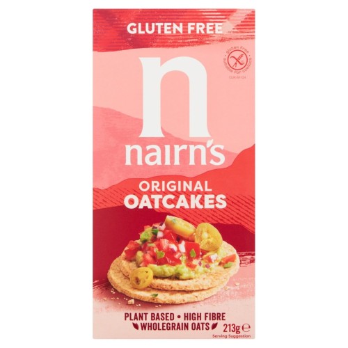 Przejdź do produktu Nairn's Gluten Free Oatcakes 213g