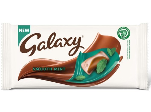 Przejdź do produktu Galaxy Smooth Mint Chocolate Block Bar 110g