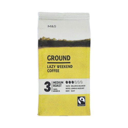 Przejdź do produktu Marks & Spencer Lazy Weekend Ground Coffee 227g