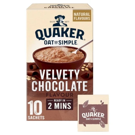 Quaker Oat So Simple Velvety Chocolate Porridge Cereal Sachets 37g x 10 per pack.jpg