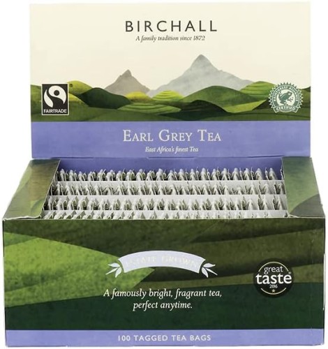 Przejdź do produktu Birchall Earl Grey 100 Plant-Based Tagged Tea Bags