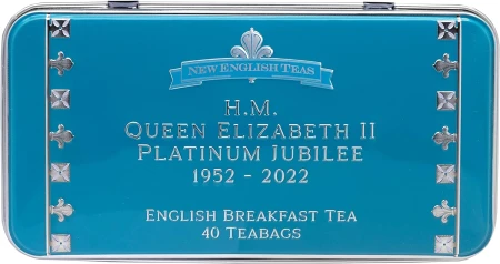 New English Teas Queen Elizabeth II Jubilee 2022 Commemorative Tea Tin with 40 English Breakfast Teabags 7.jpg