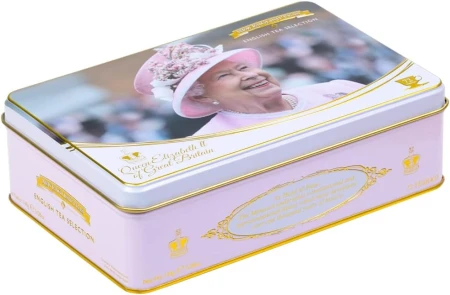 New English Teas Queen Elizabeth II Tea Tin with 72 Assorted Teabag Selection 4.jpg