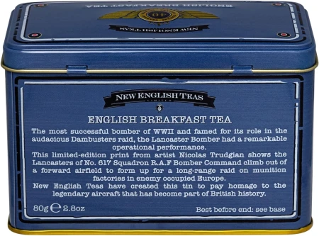 New English Teas Lancaster Bomber Tea Tin with 40 Breakfast Teabags 5.jpg