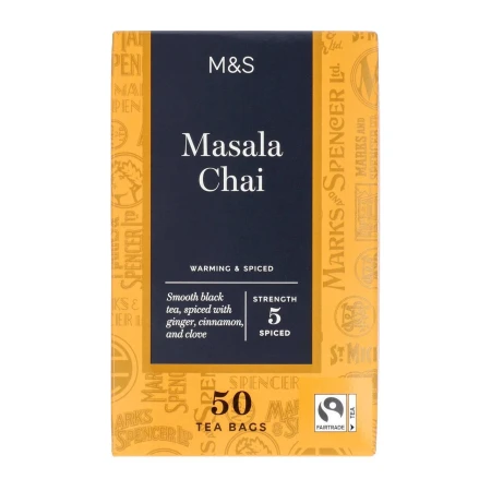 M&amp;S Masala Chai Tea Bags 50 per pack.jpg