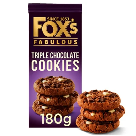 Fox's Biscuits Triple Chocolate Chunkie Cookie 180g.jpg