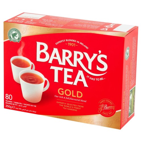 Przejdź do produktu Barry's Tea Gold Blend 80 Tea bags