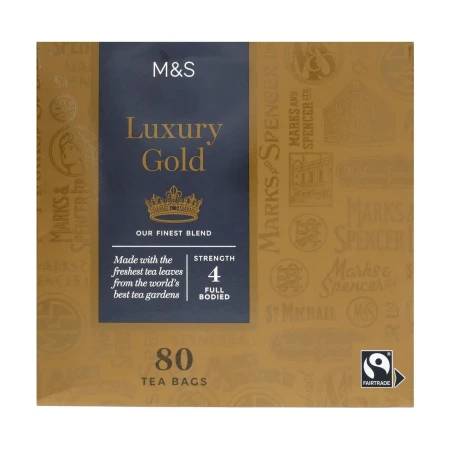 M&S Luxury Gold Tea 80