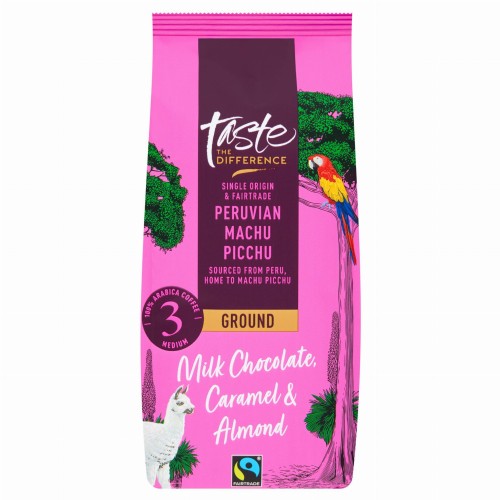 Przejdź do produktu Sainsbury's Fairtrade Peruvian Machu Picchu Ground Coffee, Taste the Difference 227g