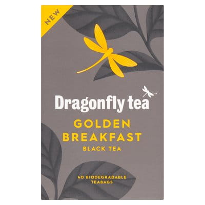 Przejdź do produktu Dragonfly Golden Breakfast Black Tea 40 Teabags 100g
