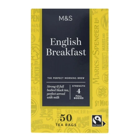M&amp;S Fairtrade English Breakfast Tea Bags 50 per pack.jpg