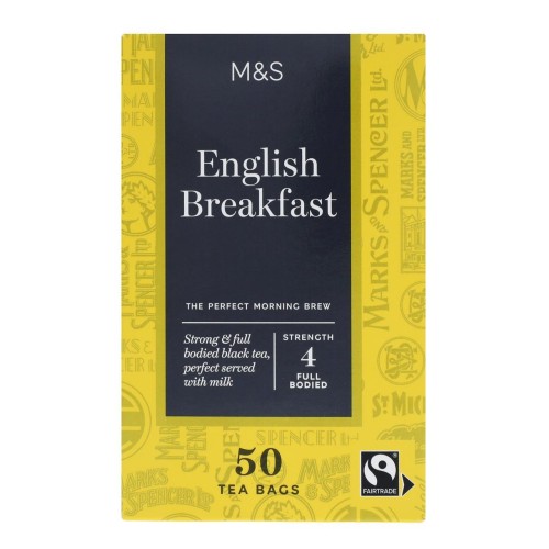 Przejdź do produktu Marks & Spencer English Breakfast 50 Tea Bags