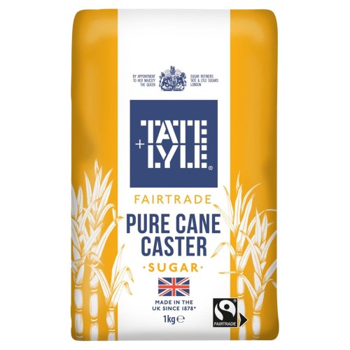 Przejdź do produktu Tate & Lyle Fairtrade PURE CANE CASTER Sugar 1kg