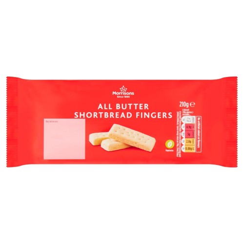 Przejdź do produktu Morrisons Shortbread Fingers 210g