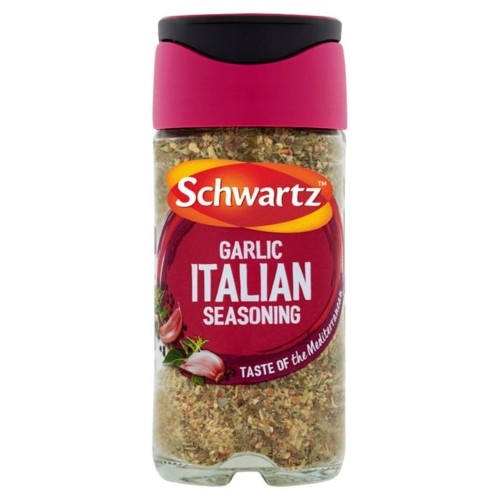 Przejdź do produktu Schwartz Perfect Shake Garlic Italian Seasoning Jar 43g