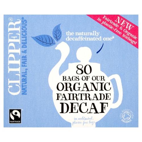 Przejdź do produktu Clipper Organic Naturally Decaffeinated Tea Bags 80 per pack
