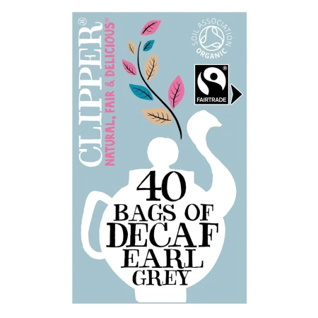 Clipper Organic &amp; Fairtrade Decaffeinated Earl Grey Tea 40 per pack.jpg