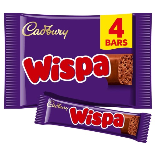 Przejdź do produktu Cadbury Wispa Chocolate Bar Multipack 4 x 25g