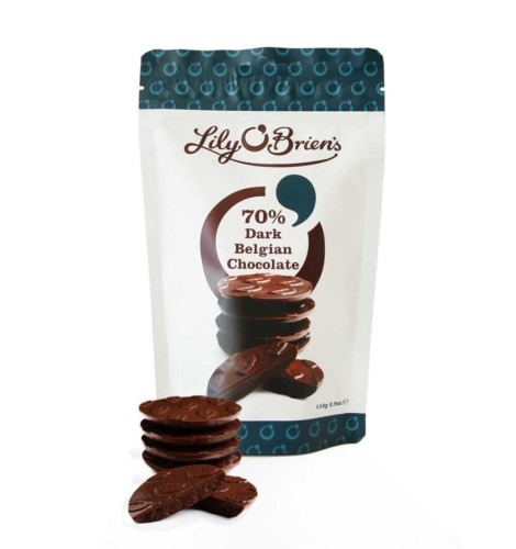Przejdź do produktu Lily O'Brien's Dark & Milk Choc Caramel & Sea Salt 110g