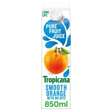 Tropicana Long Life Pure Smooth Orange Fruit Juice 850ml.jpg