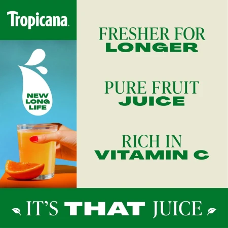 Tropicana Long Life Pure Smooth Orange Fruit Juice 850ml 3.jpg