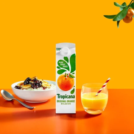 Tropicana Long Life Pure Original Orange Fruit Juice with Bits 850ml 2.jpg