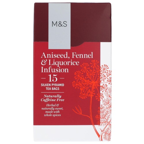 Przejdź do produktu Marks & Spencer Aniseed, Fennel & Liquorice Infusion Tea Bags 15 per pack
