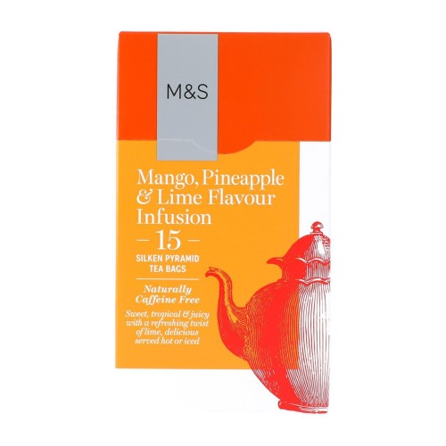 Przejdź do produktu Marks & Spencer Mango Pineapple & Lime Infusion Tea Bags 15 per pack