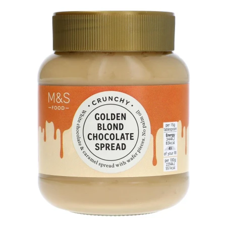 M&amp;S Crunchy Golden Blond Chocolate Spread 400g.jpg