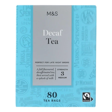 M&amp;S Fairtrade Decaffeinated Teabags 80 per pack.jpg