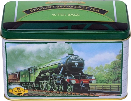 New English Teas Flying Scotsman Tea Caddy with 40 English Breakfast Teabags 1.jpg