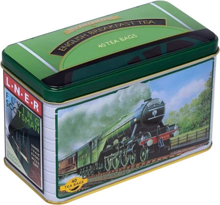 New English Teas Flying Scotsman Tea Caddy with 40 English Breakfast Teabags  2.jpg