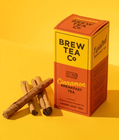 Brew Tea Co Twisted Breakfast Cinnamon Loose Leaf 113g 2.webp