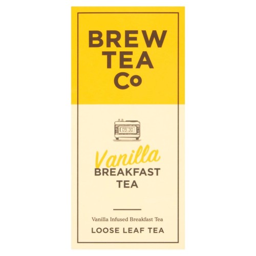Przejdź do produktu Brew Tea Co Twisted Breakfast Vanilla Loose Leaf Tea 113g