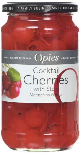 Przejdź do produktu Opies Cocktail Cherries With Stems 500g