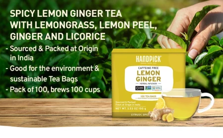 HANDPICK Lemon Ginger Tea Bags Made With Whole Leaves 100 Tea Bags 9.jpg