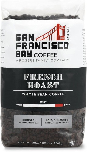 Przejdź do produktu San Francisco Bay Coffee French Dark Roast, Whole Bean,  908g