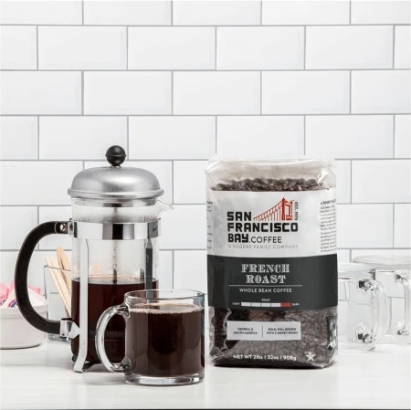 San Francisco Bay Coffee French Roast, Whole Bean, 908g 4.jpg