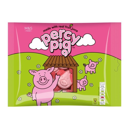 Przejdź do produktu Marks & Spencer Percy Pig Fruit Gums LARGE 400g