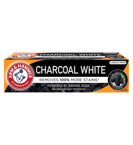 Przejdź do produktu Arm & Hammer Charcoal White Removes More Staines Natural Toothpaste 75ml