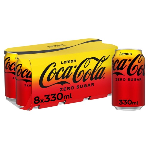 Przejdź do produktu Coca-Cola ZERO SUGAR Lemon 8 x 330ml