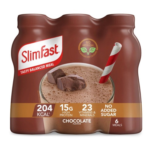 Przejdź do produktu SlimFast Chocolate Shake Multipack 6 x 325ml
